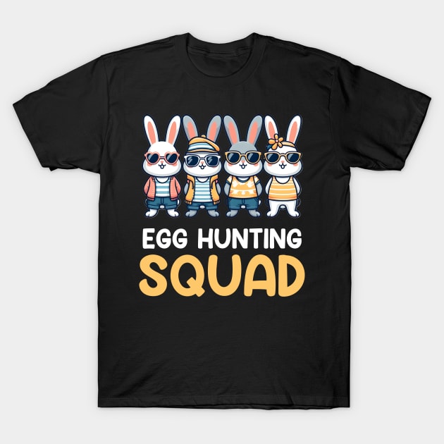 Egg Hunting Squad T-Shirt by Swagmart